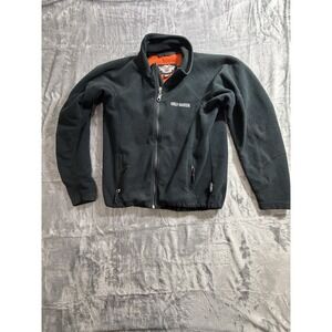 Women's Harley Davidson Wind stopper Fleece Full Zip Jacket Size Medium